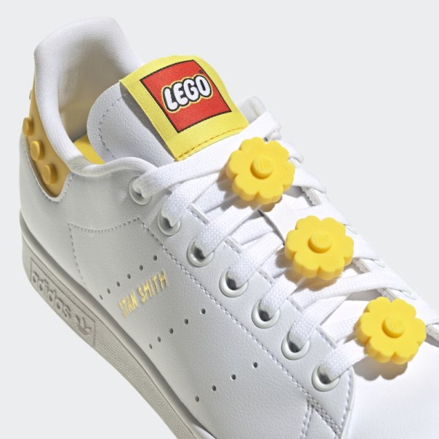 Blanco Caliente Adidas Stan Smith X Lego Zapatos