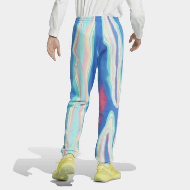 Pantalones De Chándal Con Estampado Integral Hyperreal Blue Rush Adidas