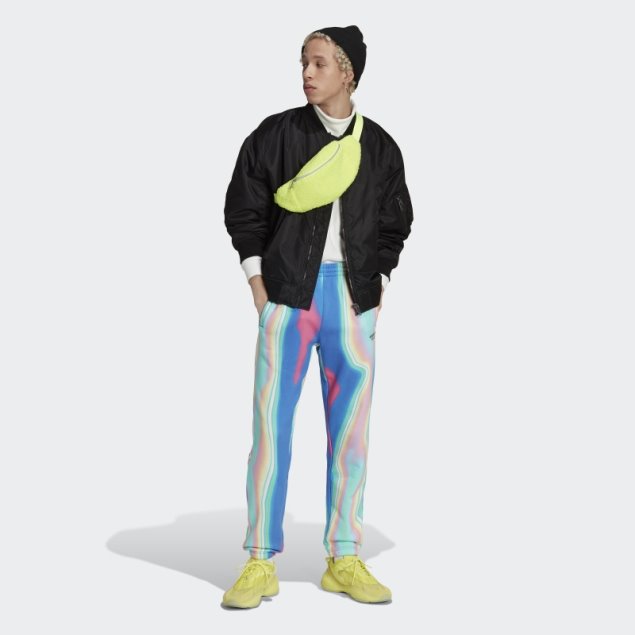 Pantalones De Chándal Con Estampado Integral Hyperreal Blue Rush Adidas