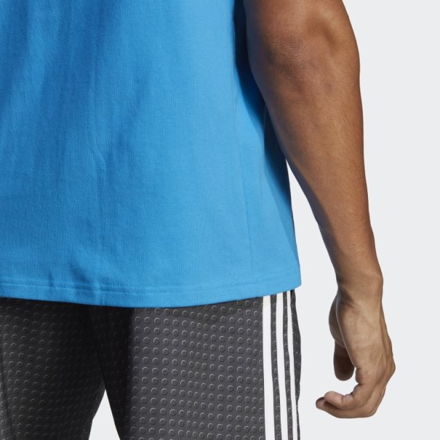 Camiseta Azul Con Gráfico De Fútbol Adidas X Lego