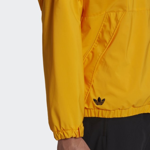 Chaqueta Acolchada Con Rayas Doradas Adidas