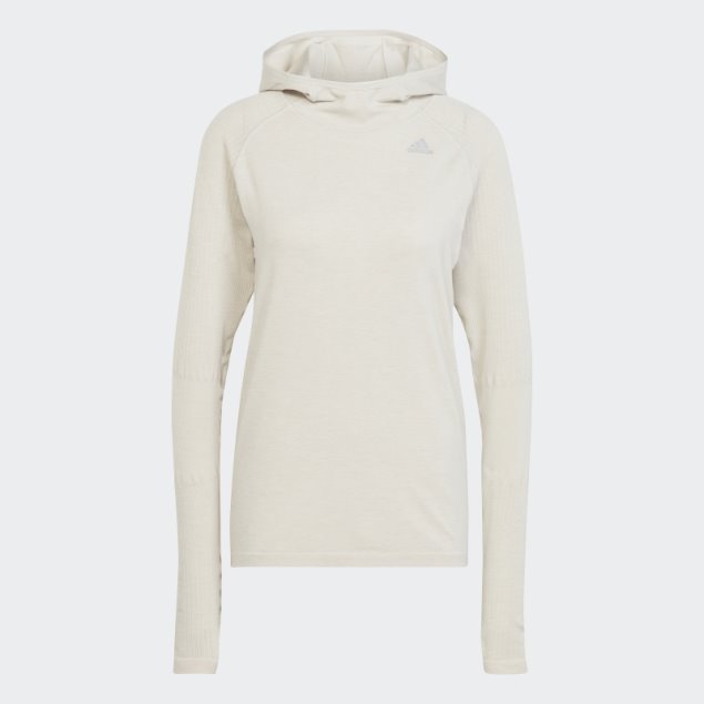 Adidas X-city Running Sudadera De Manga Larga De Punto De Aluminio