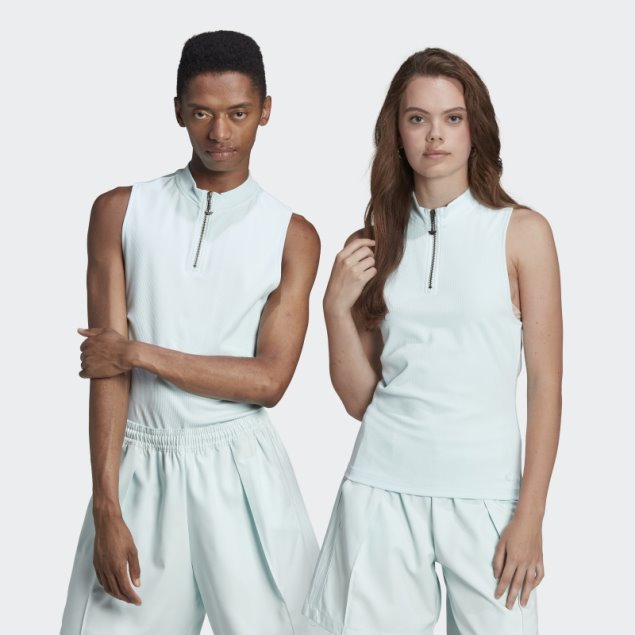 Camiseta Sin Mangas A Medida Azul Adicolor Contempo (género Neutral) Adidas