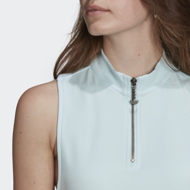 Camiseta Sin Mangas A Medida Azul Adidas Adicolor Contempo (género Neutral)