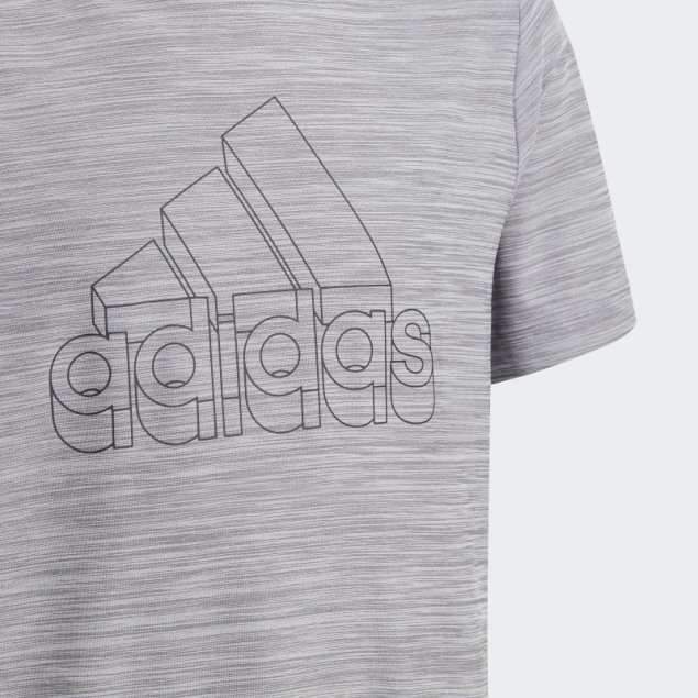 Camiseta Aeroready Heather Gris Adidas