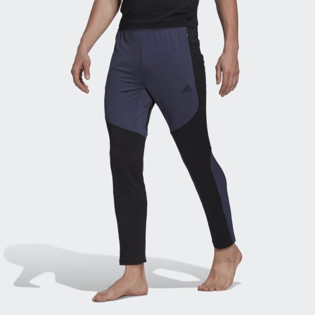 Pantalones Aeroready Yoga 7/8 Azul Marino Adidas