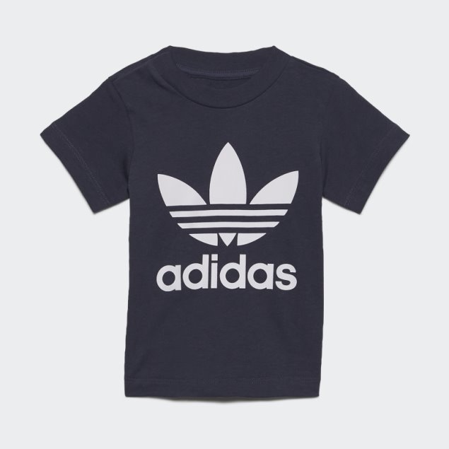 Camiseta Trébol Azul Marino Adidas