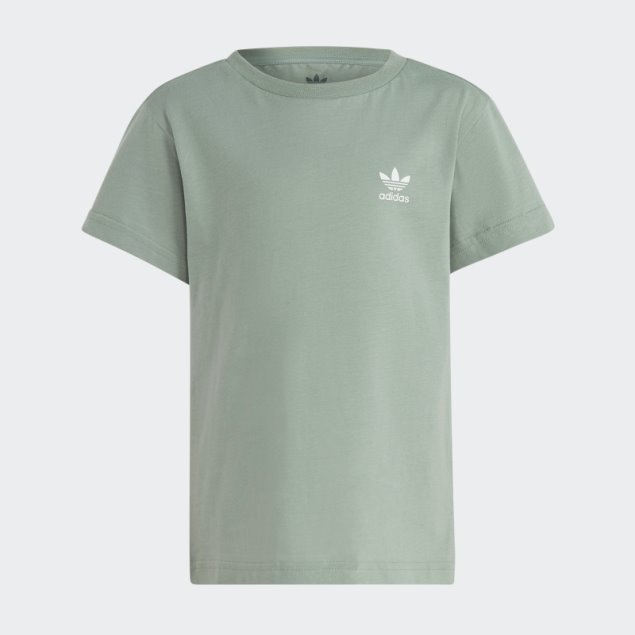 Camiseta Adidas Adicolor Verde Plata