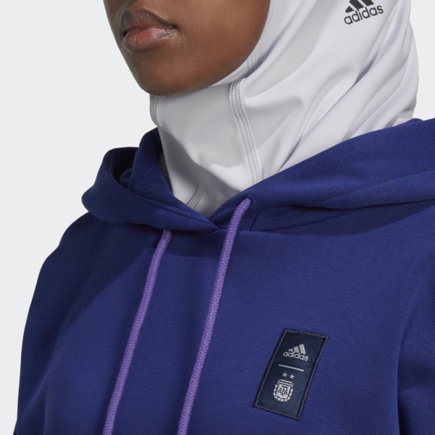 Sudadera Argentina 3 Bandas Adidas Añil