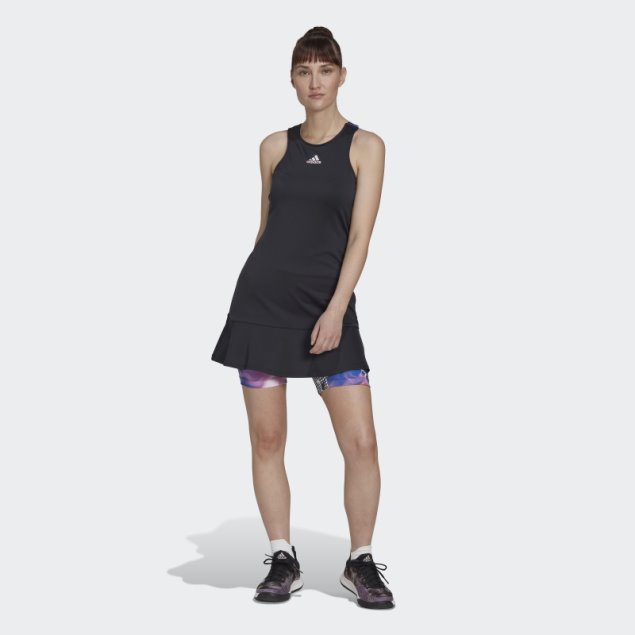 Tenis Negro U.s. Serie Y Vestido Adidas
