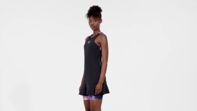 Tenis Negro U.s. Serie Y Vestido Adidas
