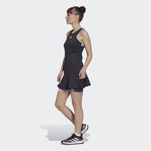 Tenis Negro U.s. Serie Y Vestido Adidas