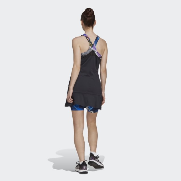 Tenis Negro U.s. Serie Y Vestido Adidas