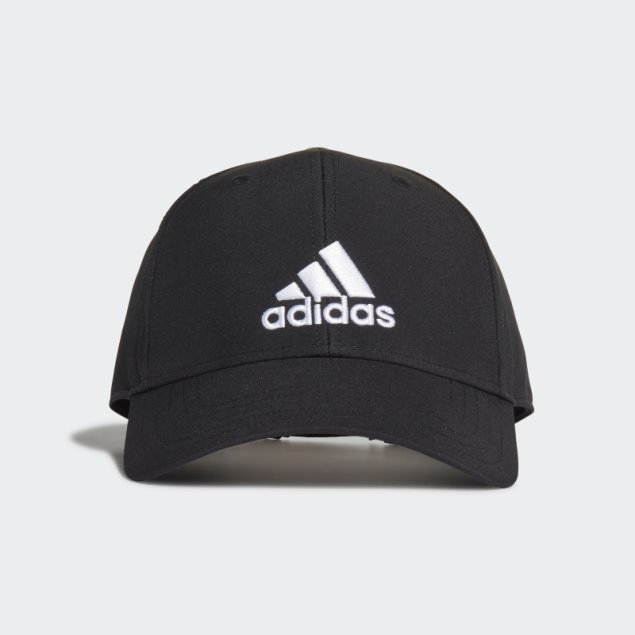 Gorra De Beisbol Ligera Bordada Adidas Negra