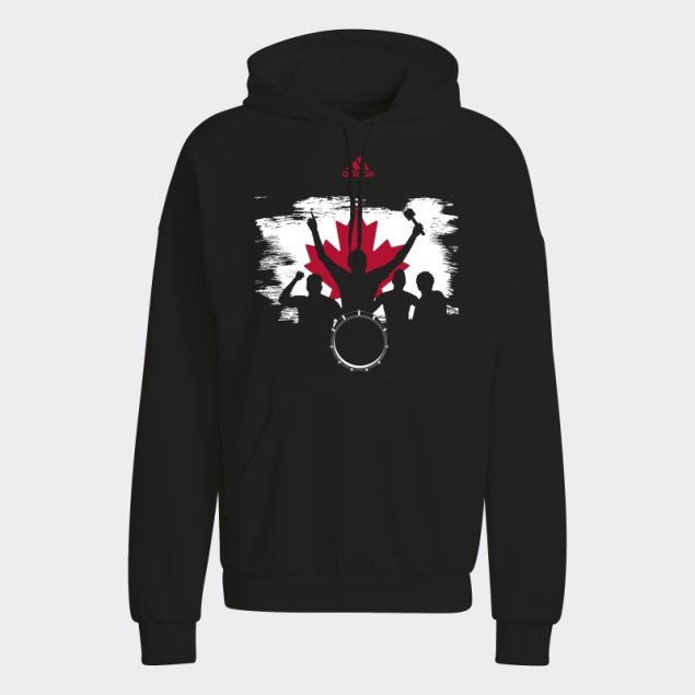 Sudadera Con Capucha Negra Adidas Negra