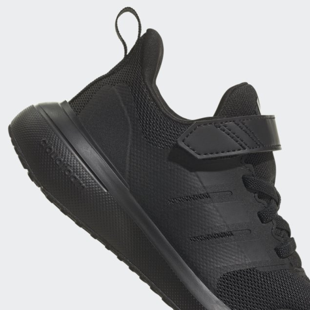 Adidas Fortarun 2.0 Cloudfoam Elastic Lace Top Strap Calzado Carbón