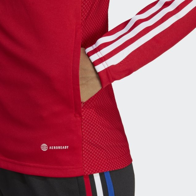 Adidas Tiro 23 Liga De Entrenamiento Chaqueta Roja Caliente