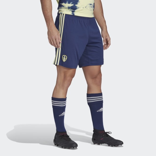 Pantalón Corto Azul Oscuro Leeds United Fc 22/23 Segunda Equipación Adidas