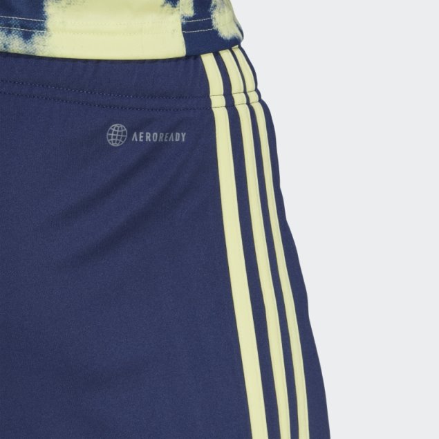 Pantalón Corto Azul Oscuro Leeds United Fc 22/23 Segunda Equipación Adidas