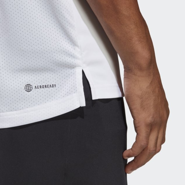 Camiseta Adidas Club Tennis Blanca Caliente