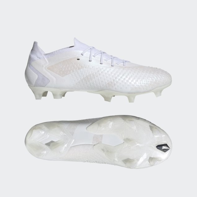 Adidas Predator Precision.1 Low Botas Para Terreno Firme Blanco Moda