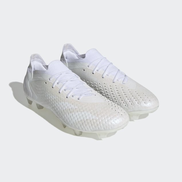 Adidas Predator Precision.1 Low Botas Para Terreno Firme Blanco Moda