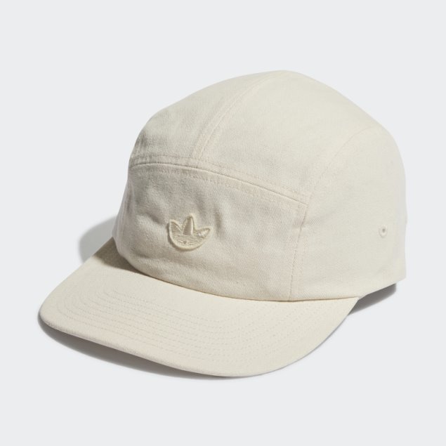 Gorra Blanca De Cinco Paneles Adicolor Adidas