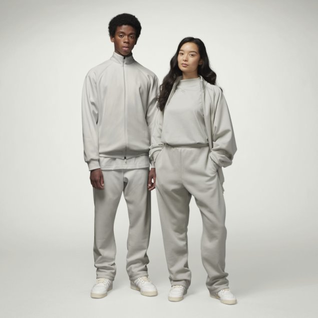 Chaqueta Adidas Basketball Hot Track Gris Metal