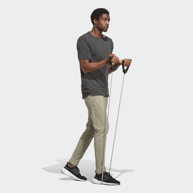 Pantalones De Entrenamiento Adidas Cold.rdy Silver Pebble