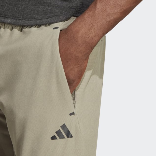 Pantalones De Entrenamiento Adidas Cold.rdy Silver Pebble