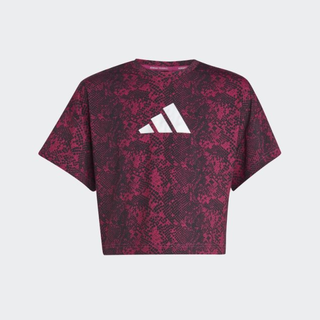 Camiseta Adidas Fucsia Aeroready Animal Print