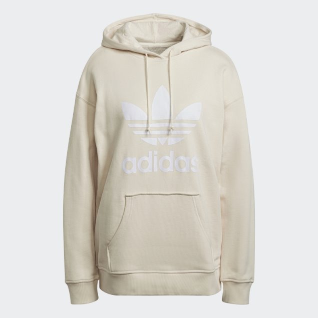 Sudadera Adidas Adicolor Trefoil Blanco
