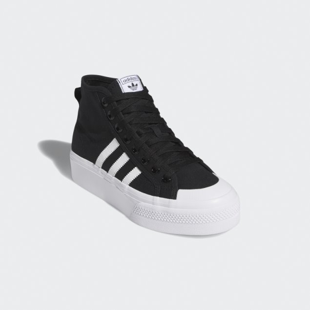 Adidas Nizza Plataforma Mid Zapatos Blanco Moda