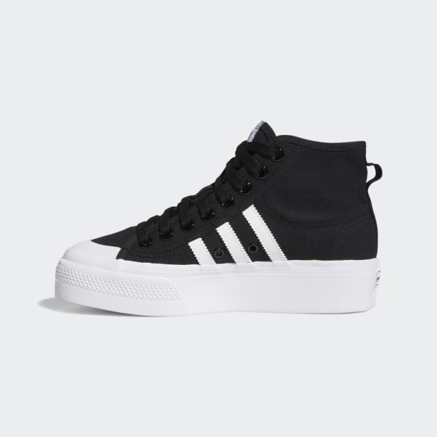 Adidas Nizza Plataforma Mid Zapatos Blanco Moda