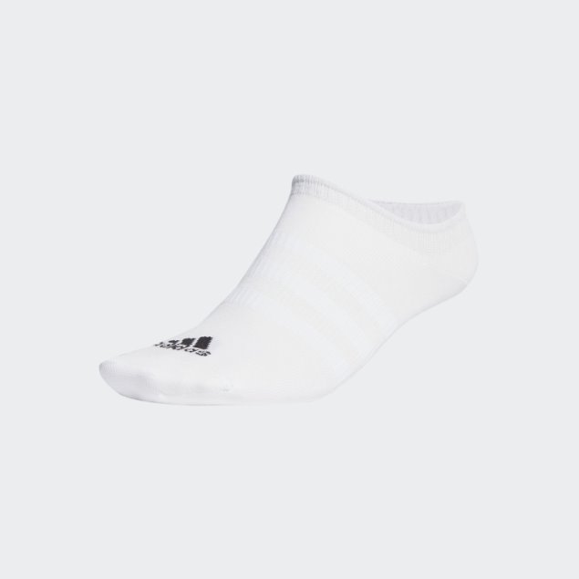 Calcetines Invisibles Finos Y Ligeros Adidas Blancos 3 Pares