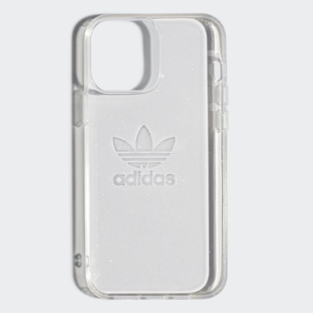 Plata Caliente Adidas O Funda Protectora Transparente Con Purpurina Para Iphone 13 Pro Max