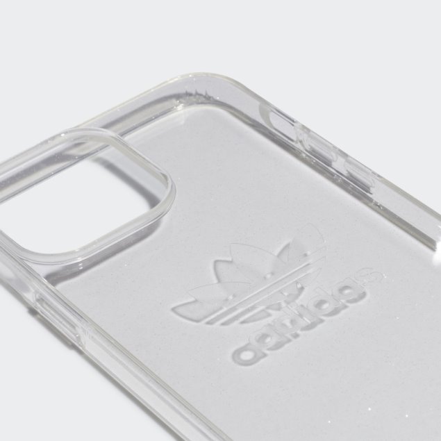 Plata Caliente Adidas O Funda Protectora Transparente Con Purpurina Para Iphone 13 Pro Max