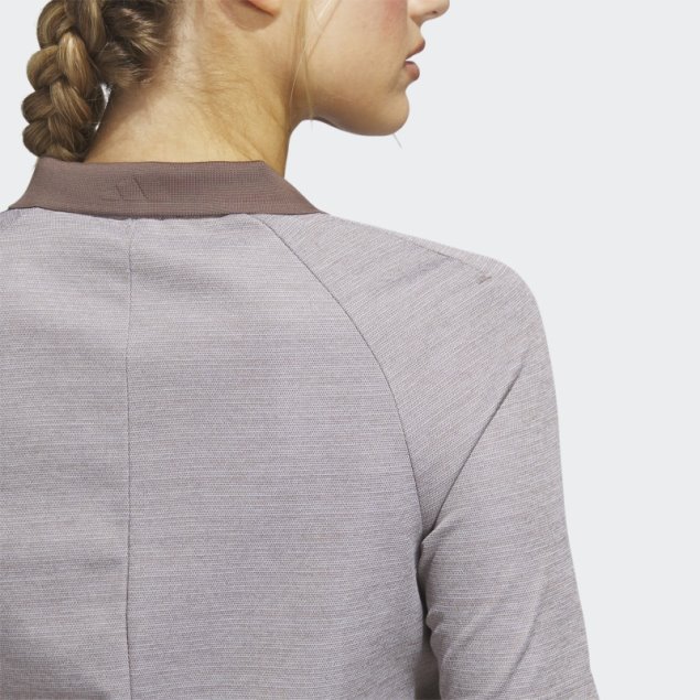 Tierra Adidas Ultimate365 Tour No-show Polo De Golf De Media Manga