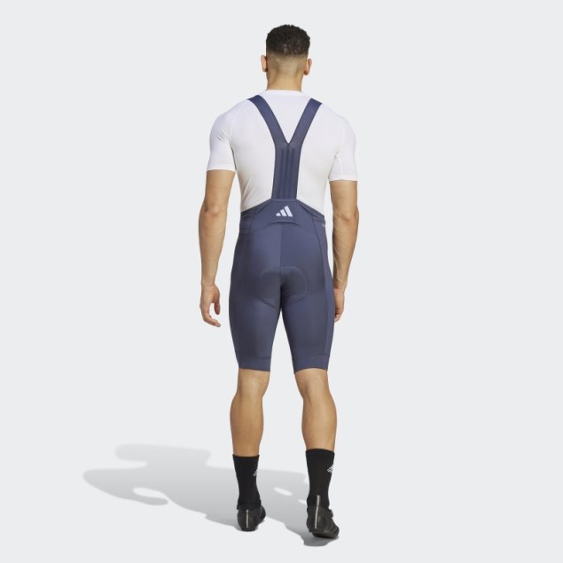 Culote De Ciclismo Acolchado Azul Marino Adidas