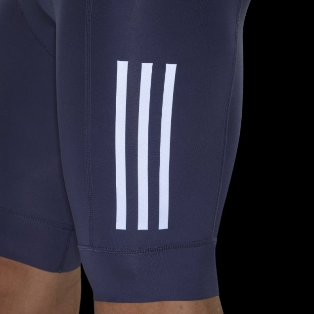Culote De Ciclismo Acolchado Azul Marino Adidas