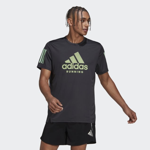 Camiseta Adidas Carbon Own The Run