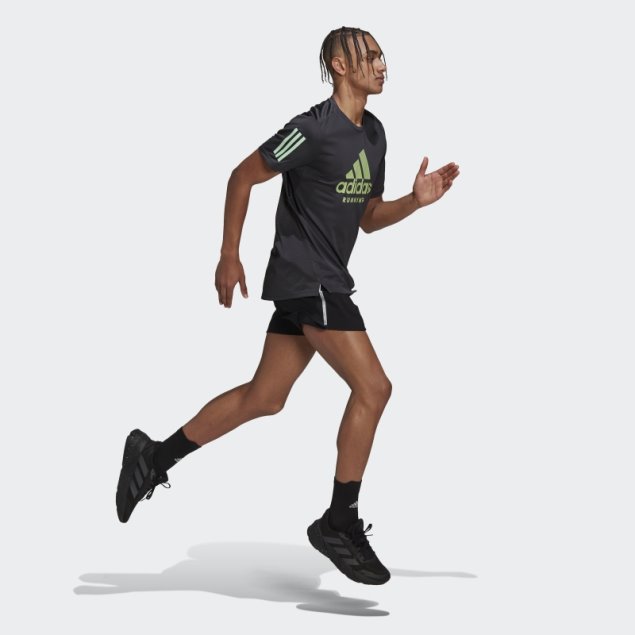 Camiseta Adidas Carbon Own The Run