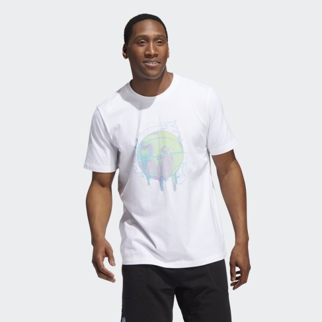 Adidas Blancas Número 4 Camiseta De Ensueño