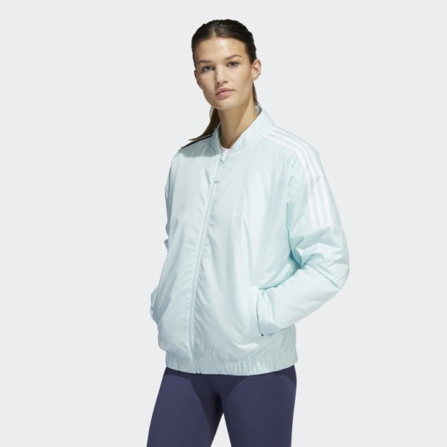 Chaqueta Bomber Adidas X Peloton Menta Caliente