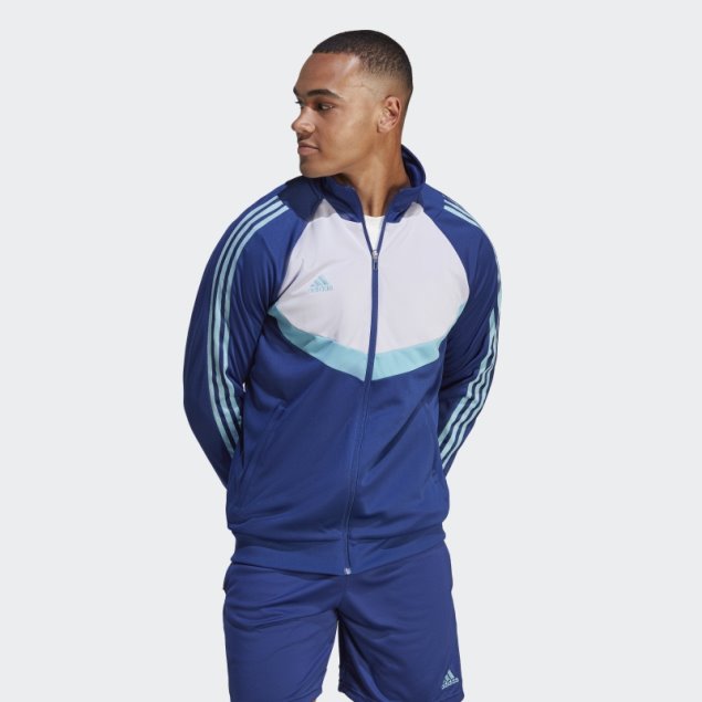 Tiro Chaqueta Adidas Victoria Azul Moda