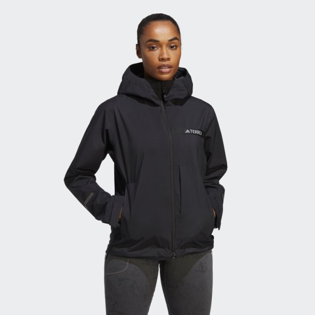 Chubasquero Adidas Terrex Multi Rain.rdy 2.5 Capas Negro