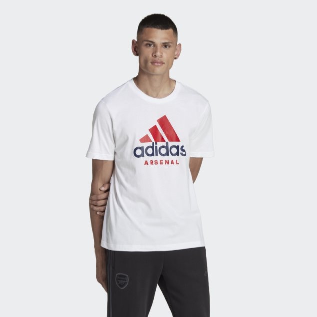 Camiseta Adidas Blanca Arsenal Dna