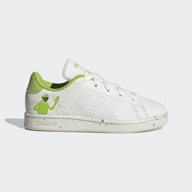 Blanco Caliente Adidas X Disney Ventaja Muppets Zapatos De Encaje