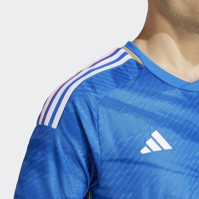 Camiseta Adidas Azul Adidas Italia 2023 Primera Equipación Autentica