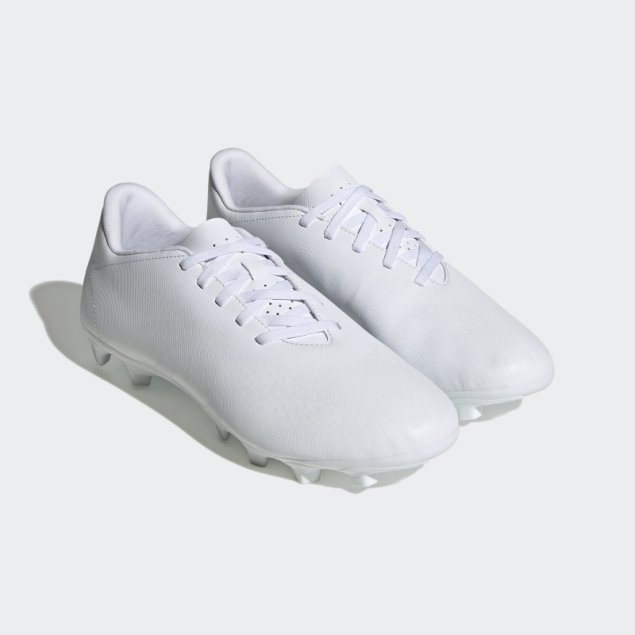 Adidas Predator Precision.4 Tacos De Suelo Flexibles Blanco Elegante